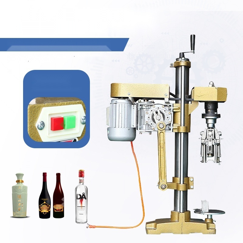 Semi-automatic aluminum cap capping machine to Daman and Diu