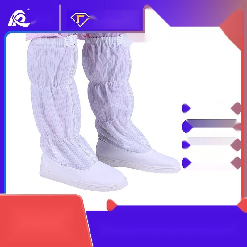 anti-static PVC sole leather high boots to Kerala