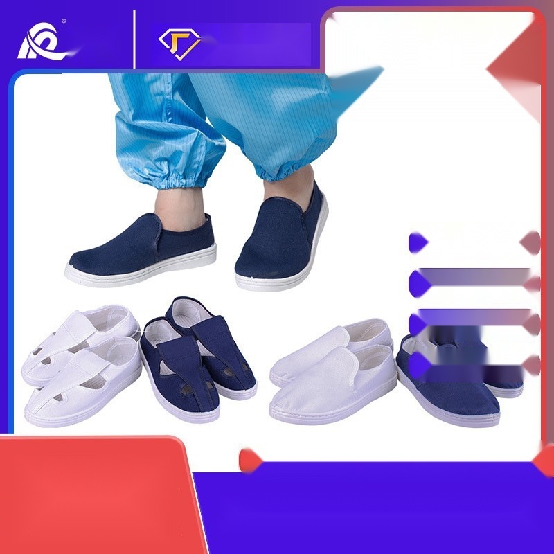Anti-Static PVC Blue Canvas Shoes to Telangana