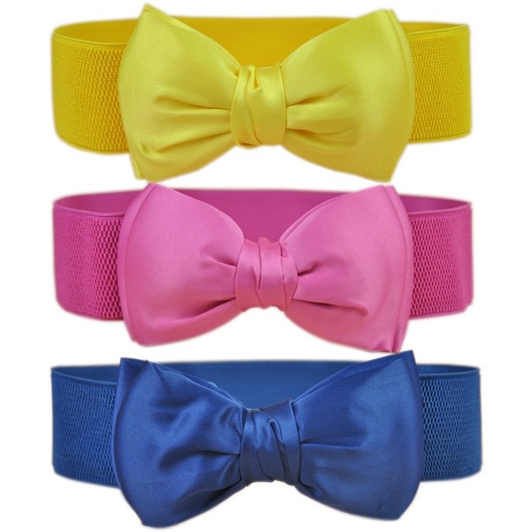 Fabric bow waist belt to Goa