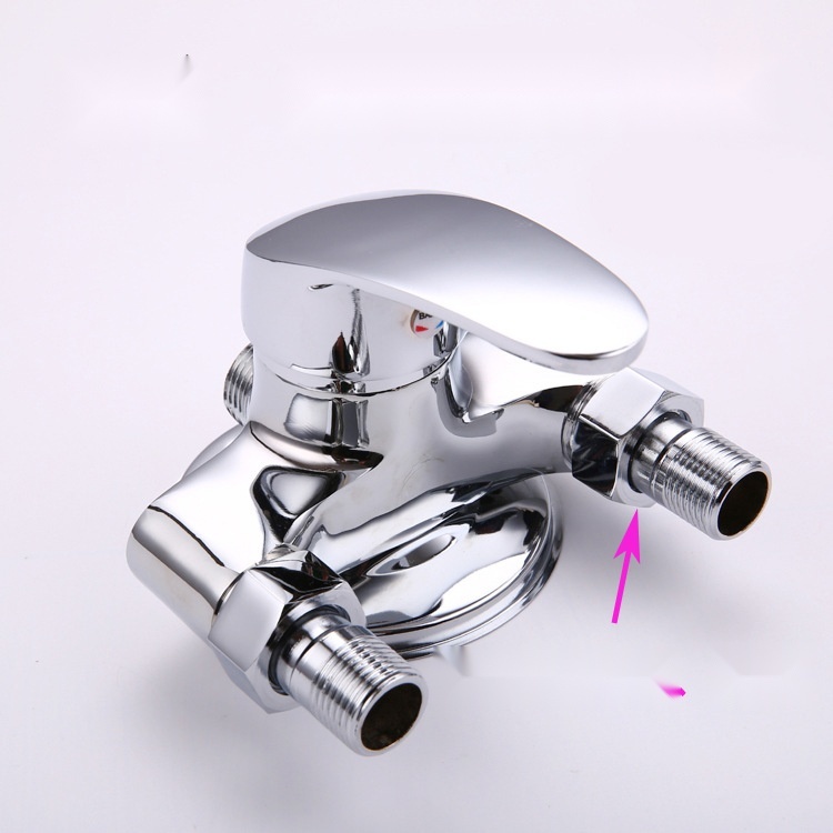 Exposed mixing valve shower faucet to Bihar