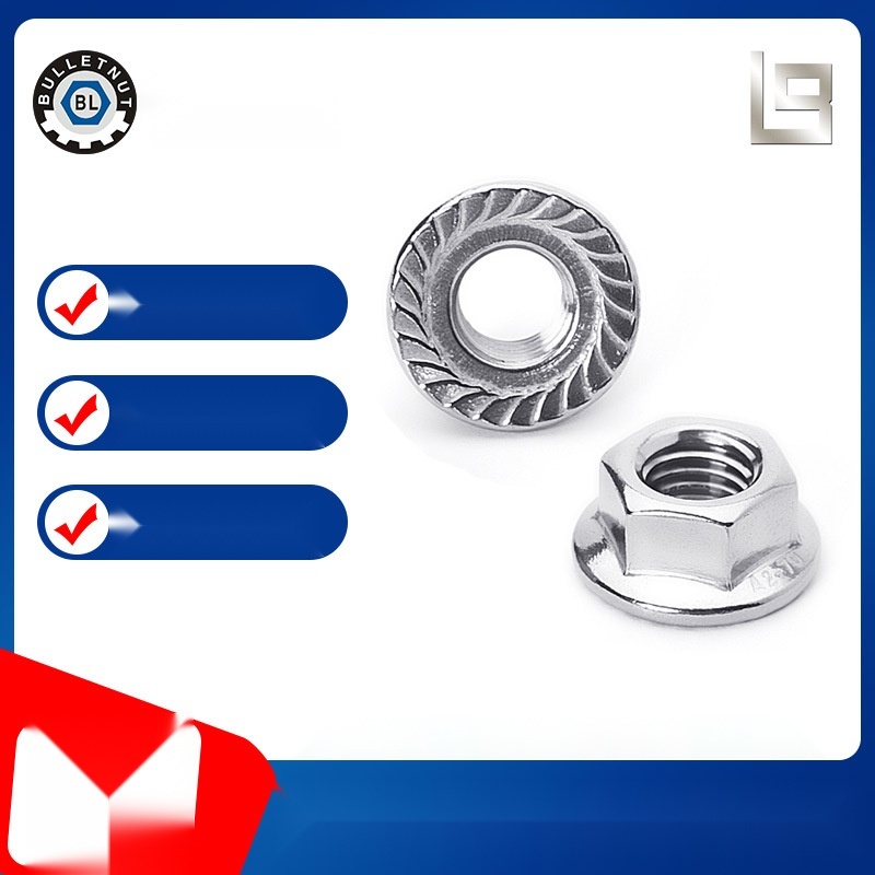 304 stainless steel flange nut to West Bengal
