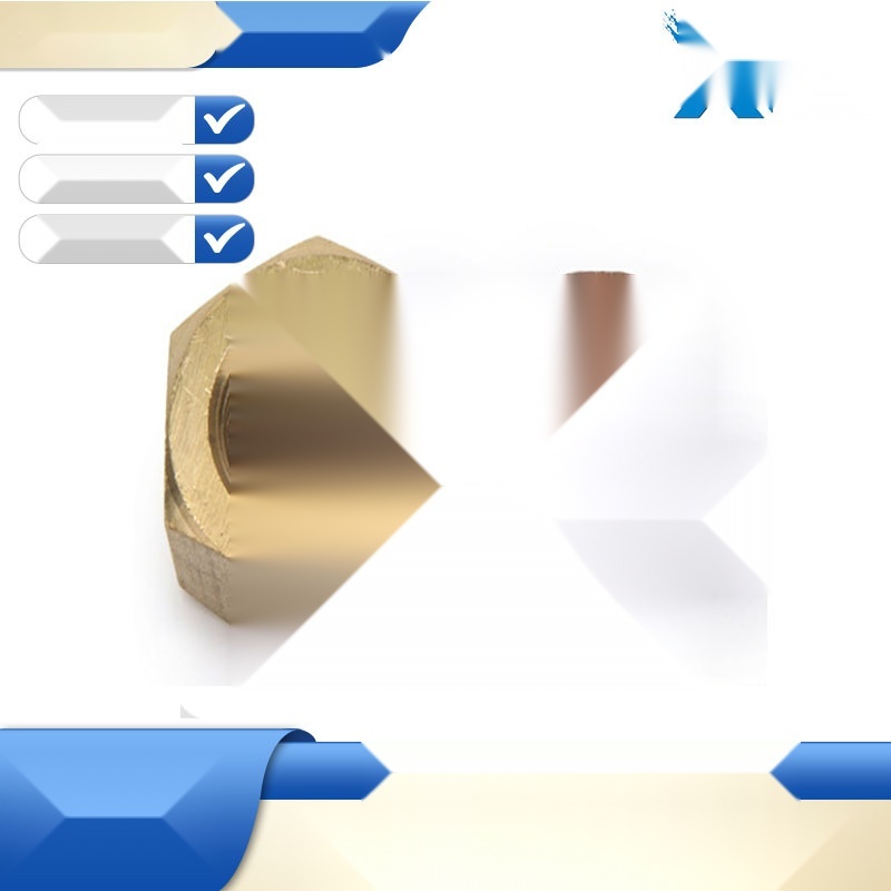 Brass/copper hex nut M2-M30 to Madhya Pradesh