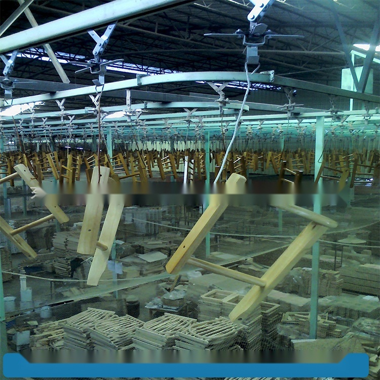 Wood furniture automatic spraying equipment to Uttar Pradesh