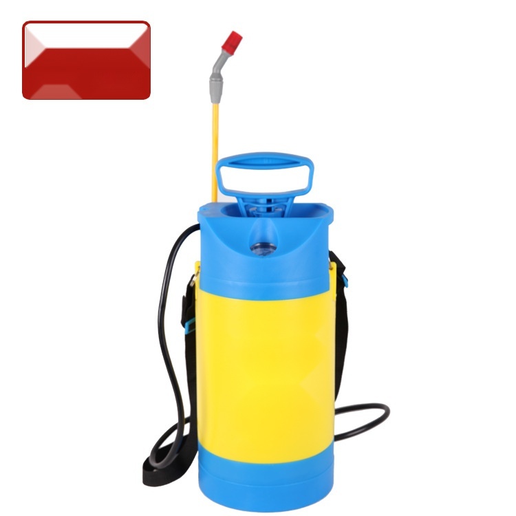 Shoulder-mounted manual air pressure sprayer to Lakshadweep