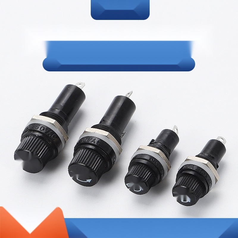 Glass tube fuse holder to Daman and Diu