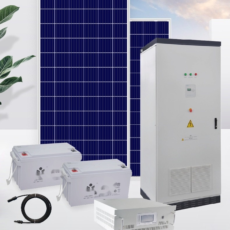 30KW hybrid solar generator to Lakshadweep