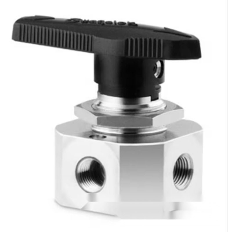 Swagelok four-way switching ball valve SS-45YF8 to Tripura