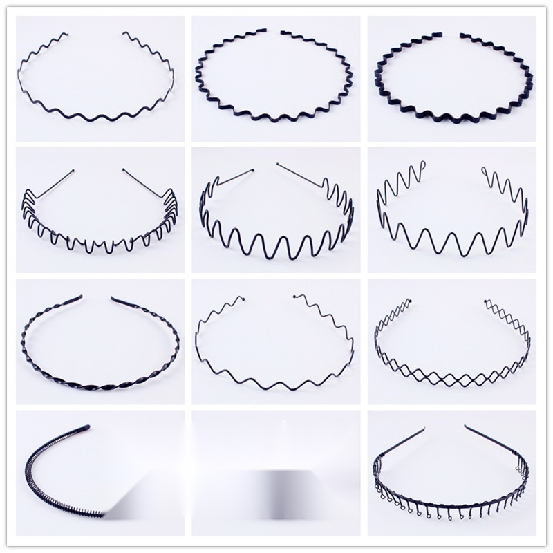Black alloy iron wire hairband to Lakshadweep