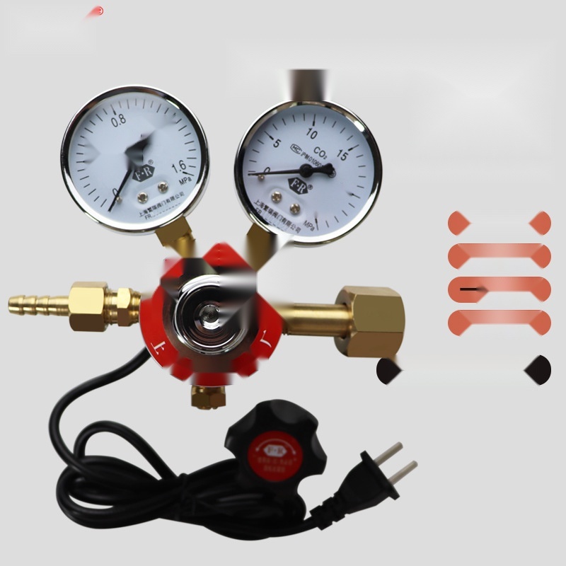 Carbon dioxide pressure reducing valve YQT-341220V to Mizoram