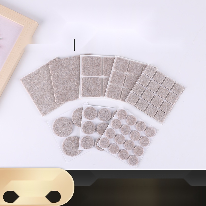 Custom Round Self-Adhesive Felt Pads to Assam