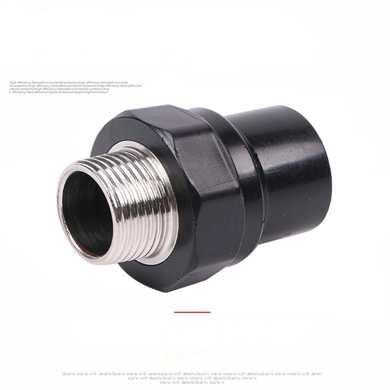 PE water pipe fitting, external thread straight DN20 1/2 inch to 110 to Odisha