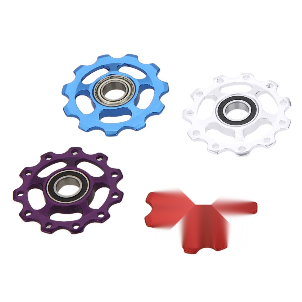 Aluminum alloy rear derailleur pulley to Andaman and Nicobar Islands