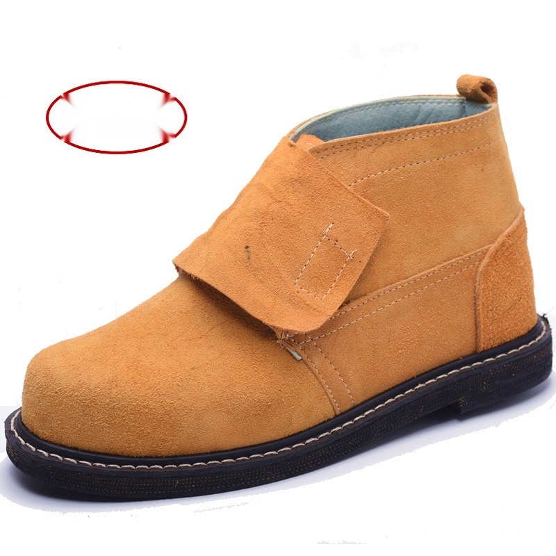Leather high-top labor protection shoes to Daman and Diu