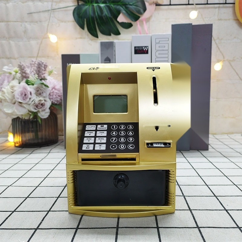 Children's coin-operated ATM piggy bank to Lakshadweep