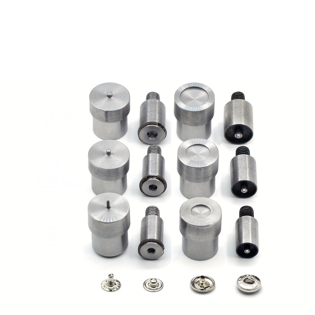 Metal snap button mold to Bihar