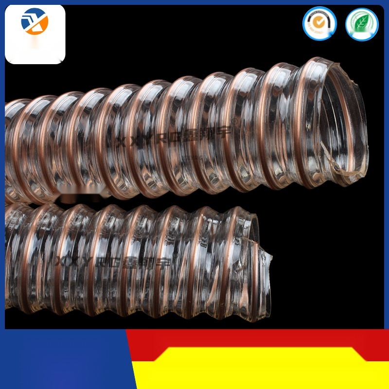 PU copper-plated steel wire corrugated hose to Telangana