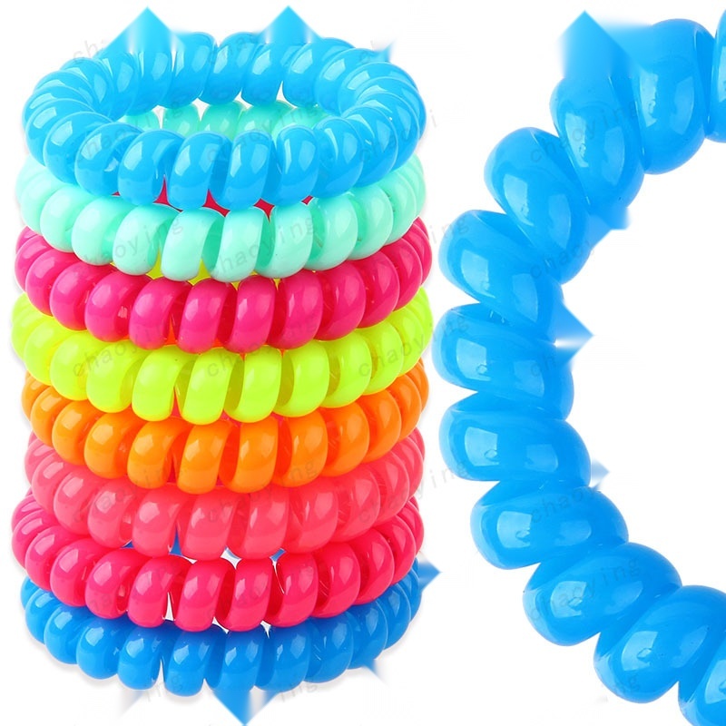 Telephone coil hair tie to Andaman and Nicobar Islands