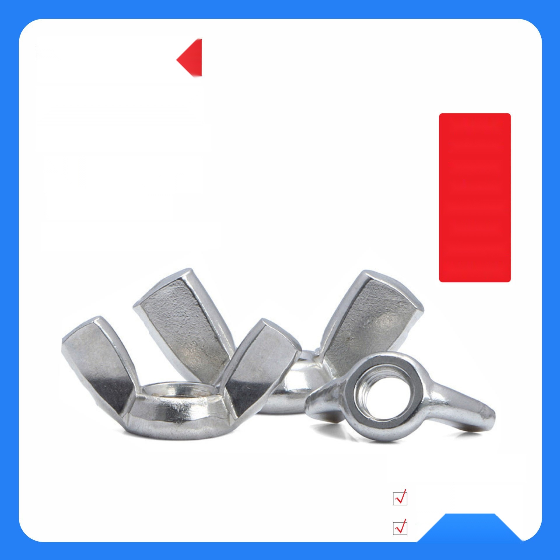 304 Stainless Steel Wing Nut to Andaman and Nicobar Islands