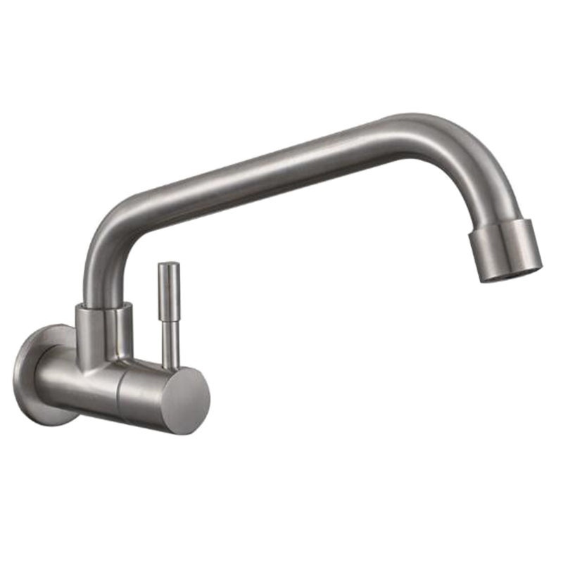 Stain steel wall-mounted single cold faucet to Uttar Pradesh