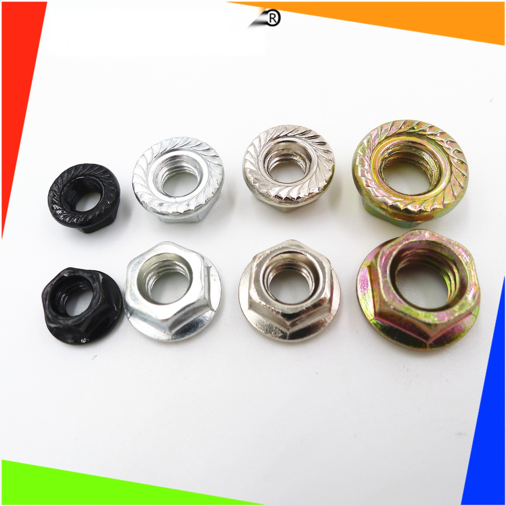 304 stainless hexagon flange nut to Karnataka