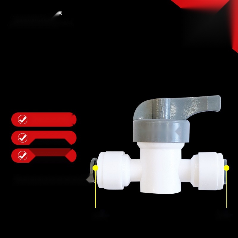 Zhiqi 2-Port Flush Switch Water Purifier Ball Valve to Uttarakhand