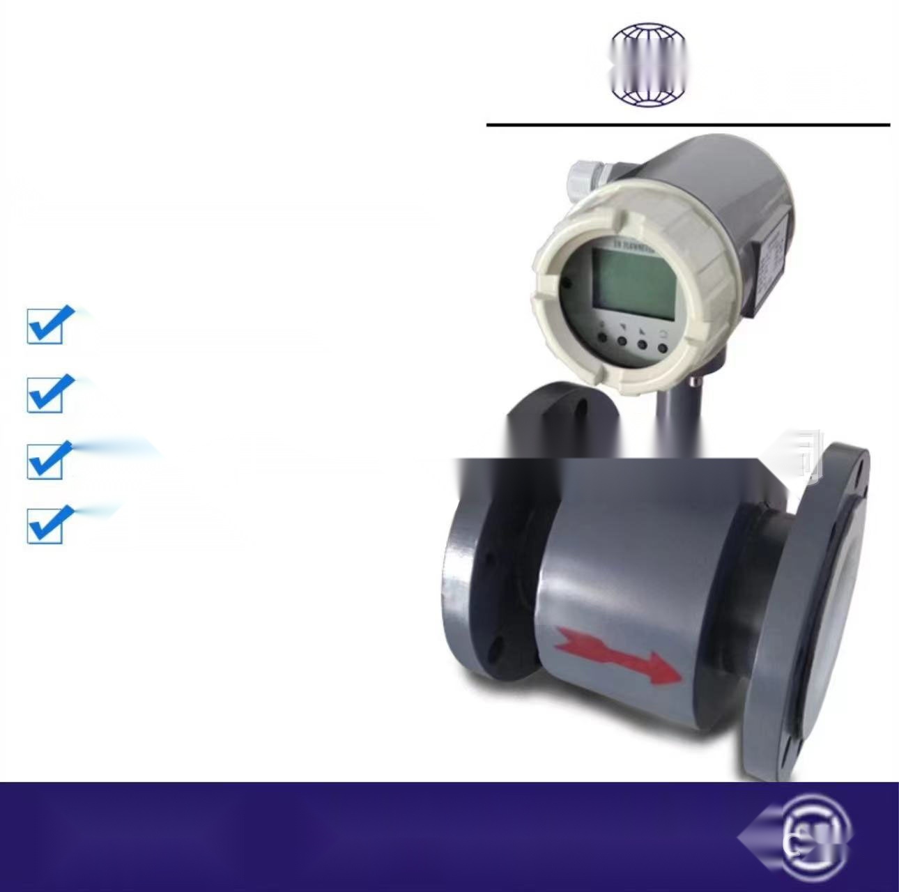 LDBE-50 Electromagnetic Flow Meter to Goa