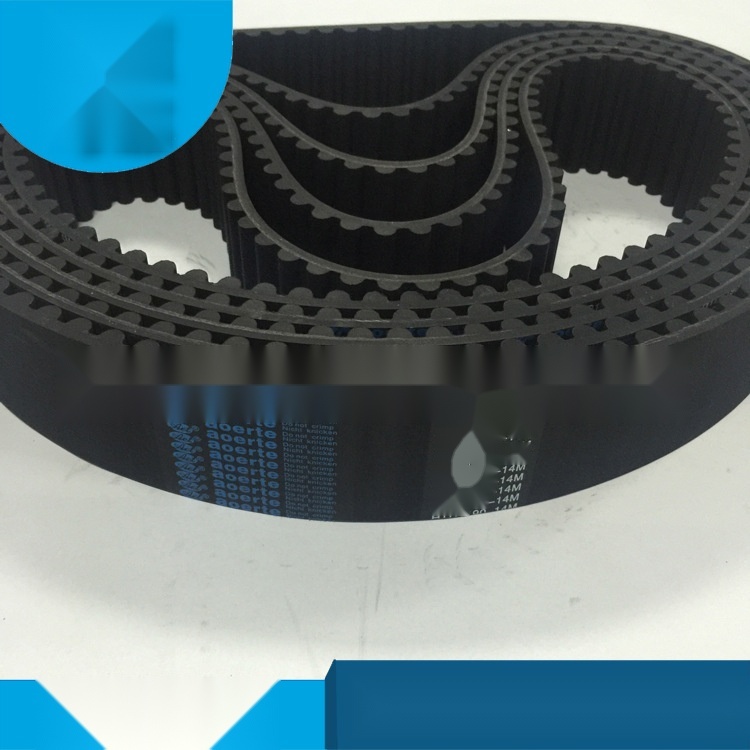 cowhide steel wire belt, polyurethane steel wire belt, double-sided tooth PU timing belt to Bihar