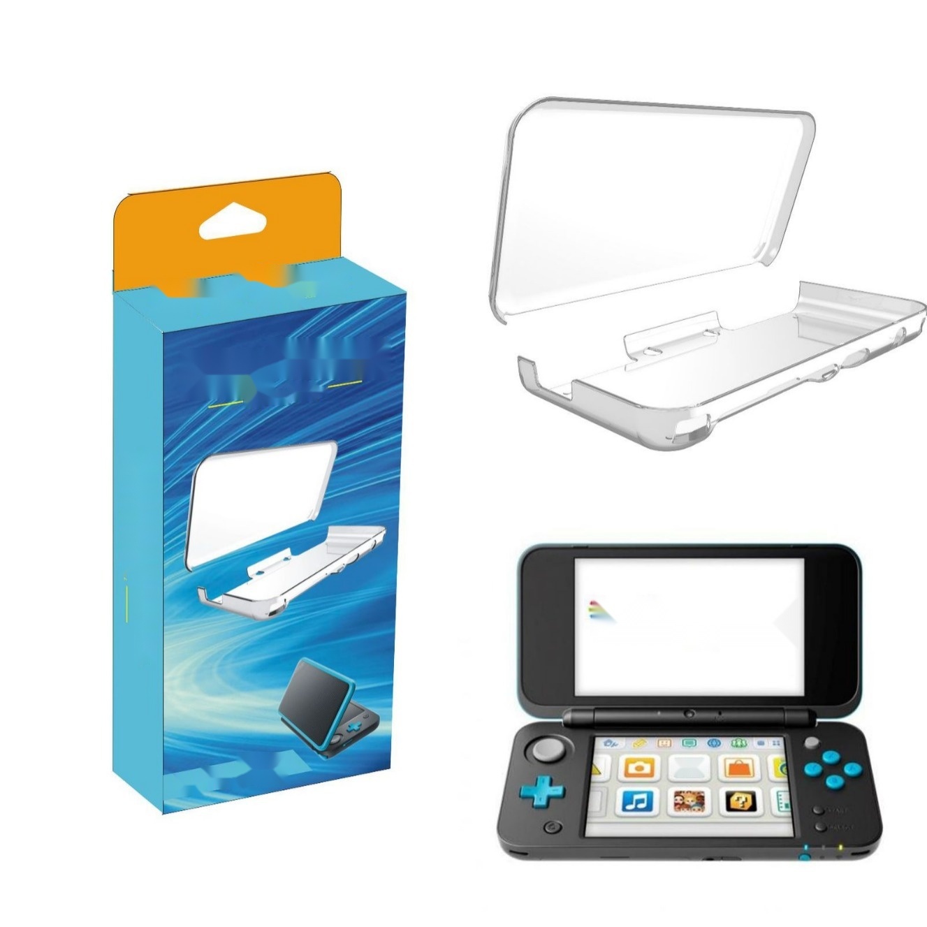 New 2ds xl crystal case to Bihar