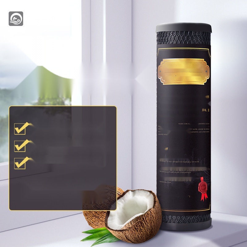 Household water purifier 10-inch universal coconut shell activated carbon filter to Manipur