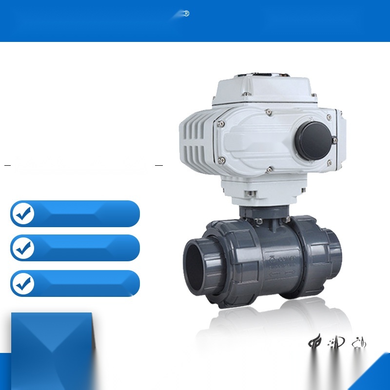 COVNA UPVC electric valve DN15 ball valve to Punjab