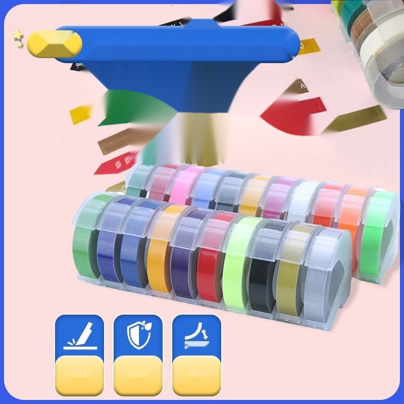 3D Manual Embossing Printer Label Tape to West Bengal
