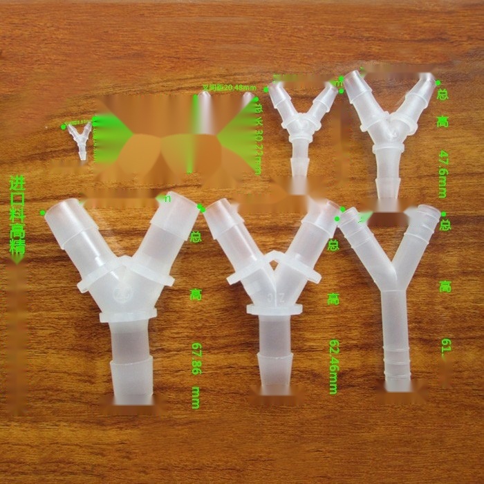 Y-type plastic barbed tee to West Bengal
