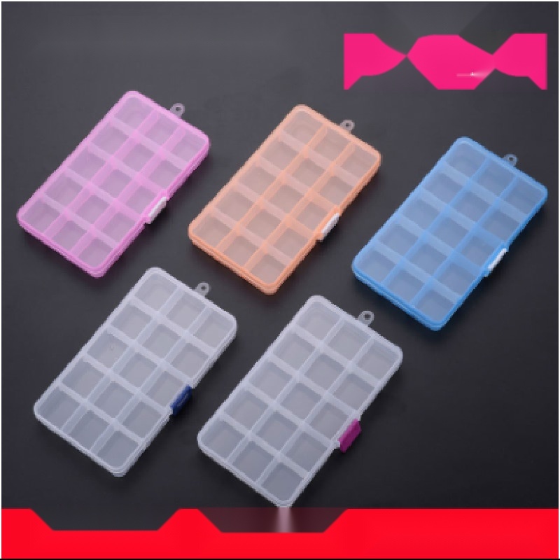 15-grid plastic storage box to Karnataka