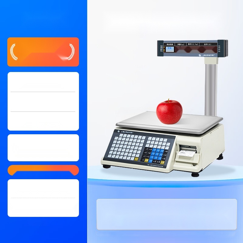 30kg barcode printing electronic scale to Daman and Diu
