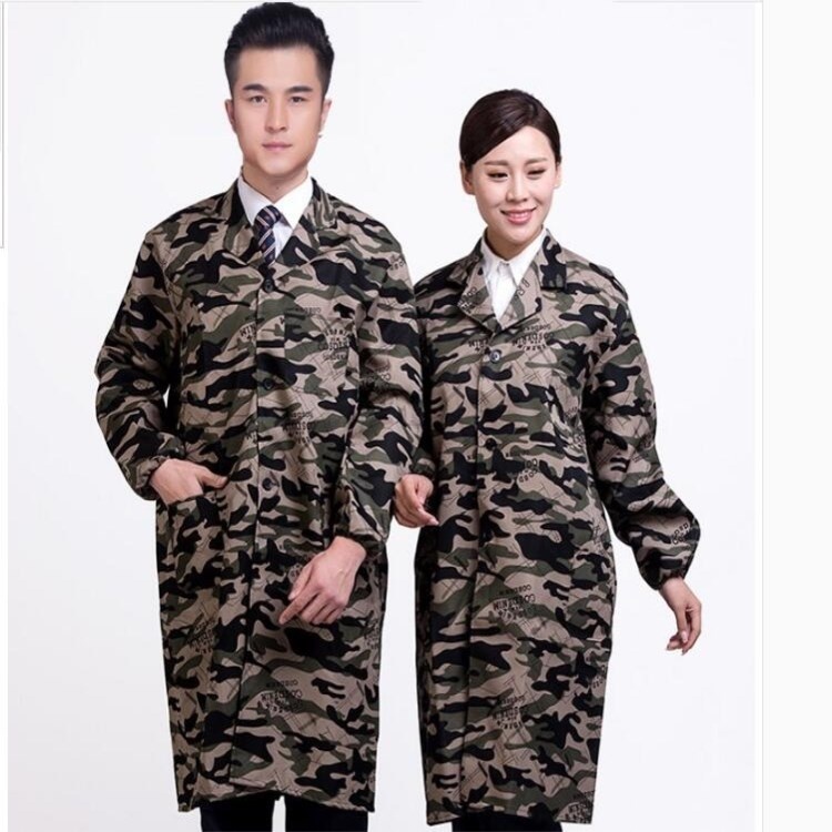 Camouflage work coat to Nagaland