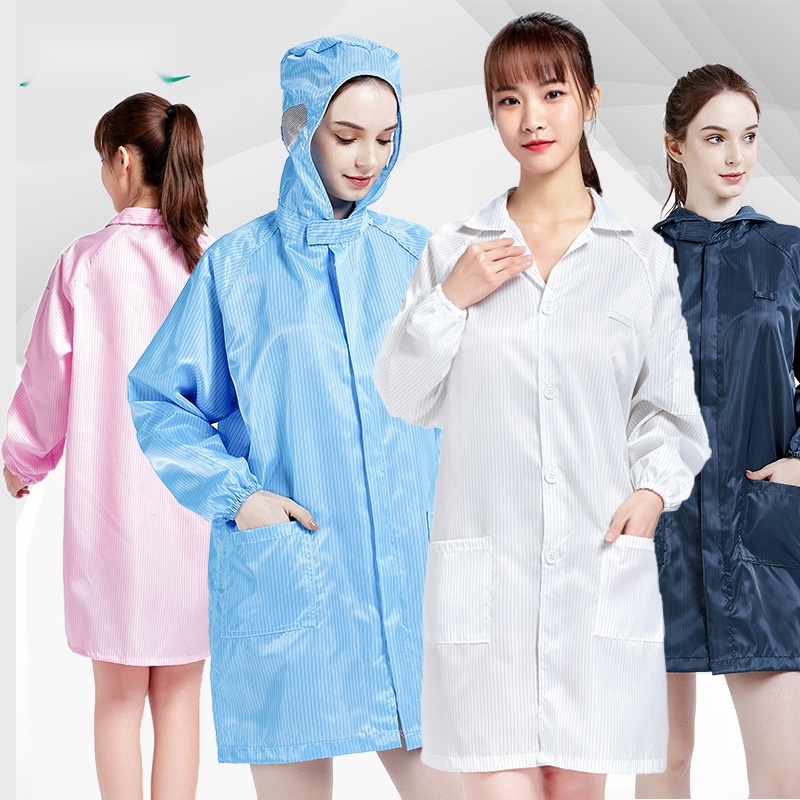 Anti-static lab coat to Sikkim