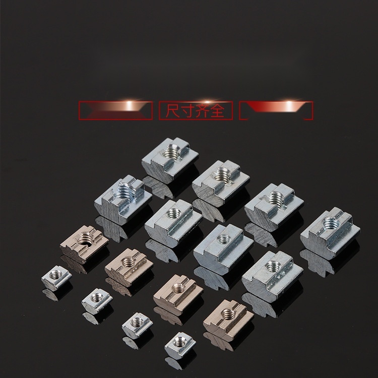 European standard slider nut, T-nut, square nut to Rajasthan