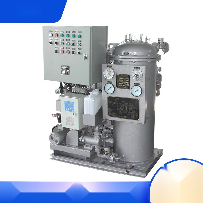 Marine oil sewage treatment device to Lakshadweep