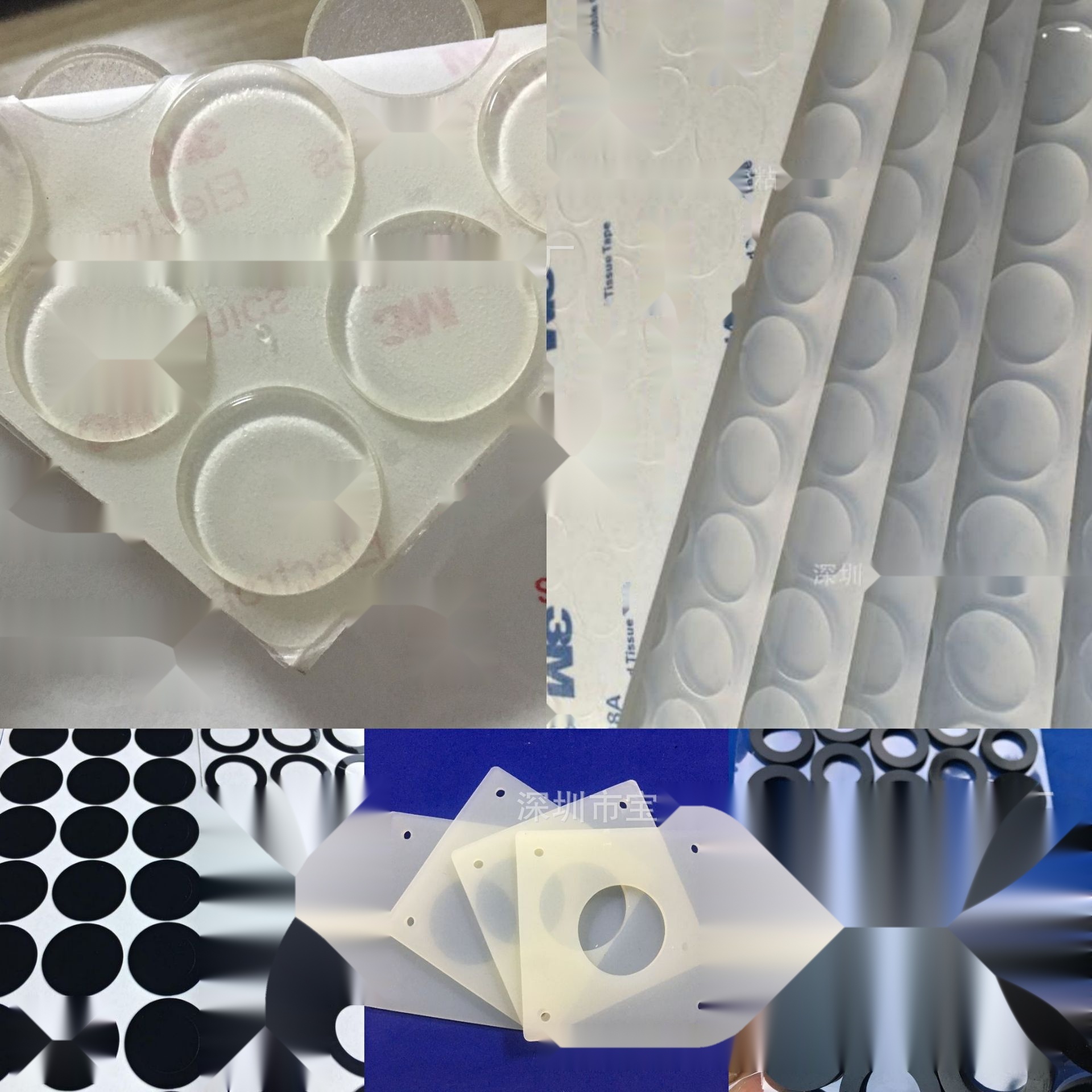 transparent self-adhesive silicone pad to Madhya Pradesh