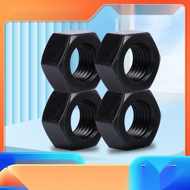 8.8-grade high-strength blackened hex nuts to Goa