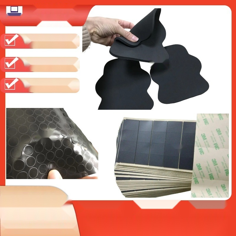 PORON sealing ring, CR gasket, SBR foam foot pad ring to Lakshadweep