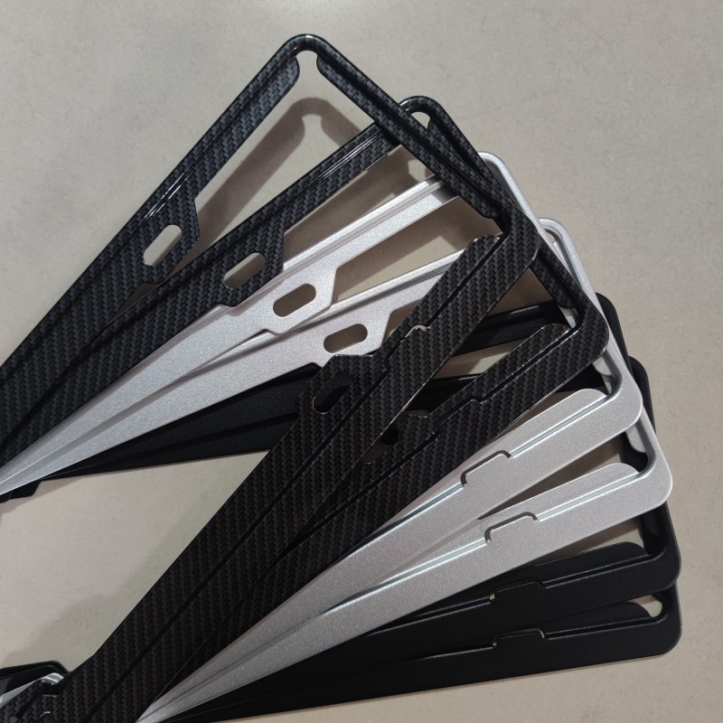 New energy green license plate alloy frame to Maharashtra