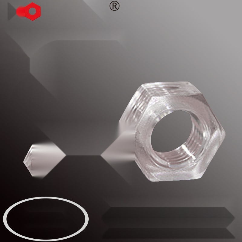 PC Transparent Plastic Hex Nut to Mizoram