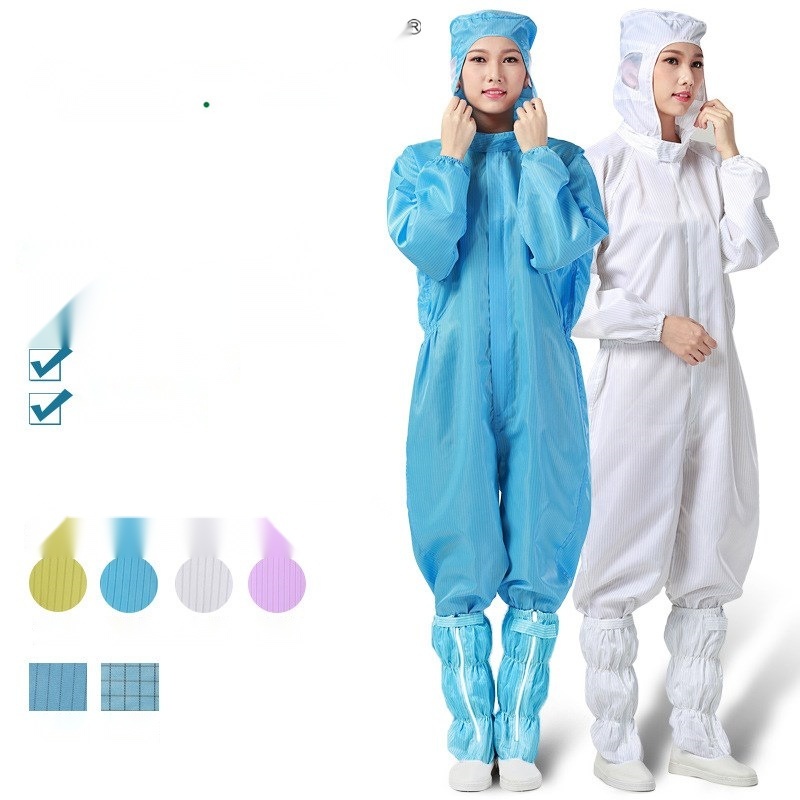 Anti-static hooded cleanroom coverall to Lakshadweep