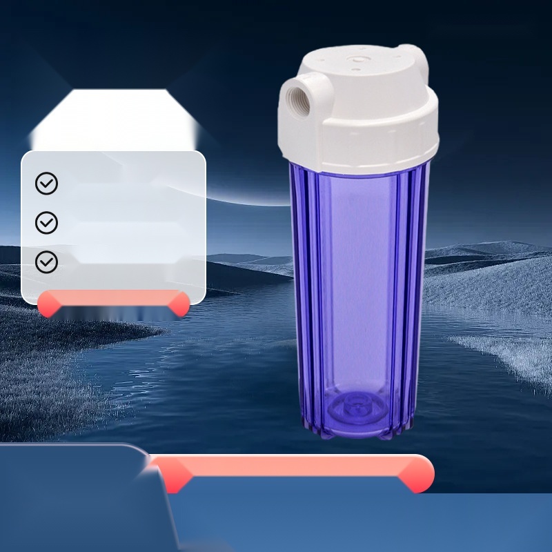 10-Inch Transparent Filter Bottle to Chandigarh