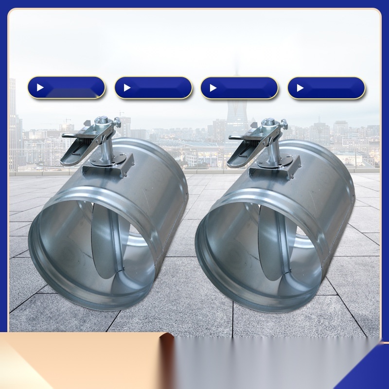 Duct air volume regulating valve to Tripura