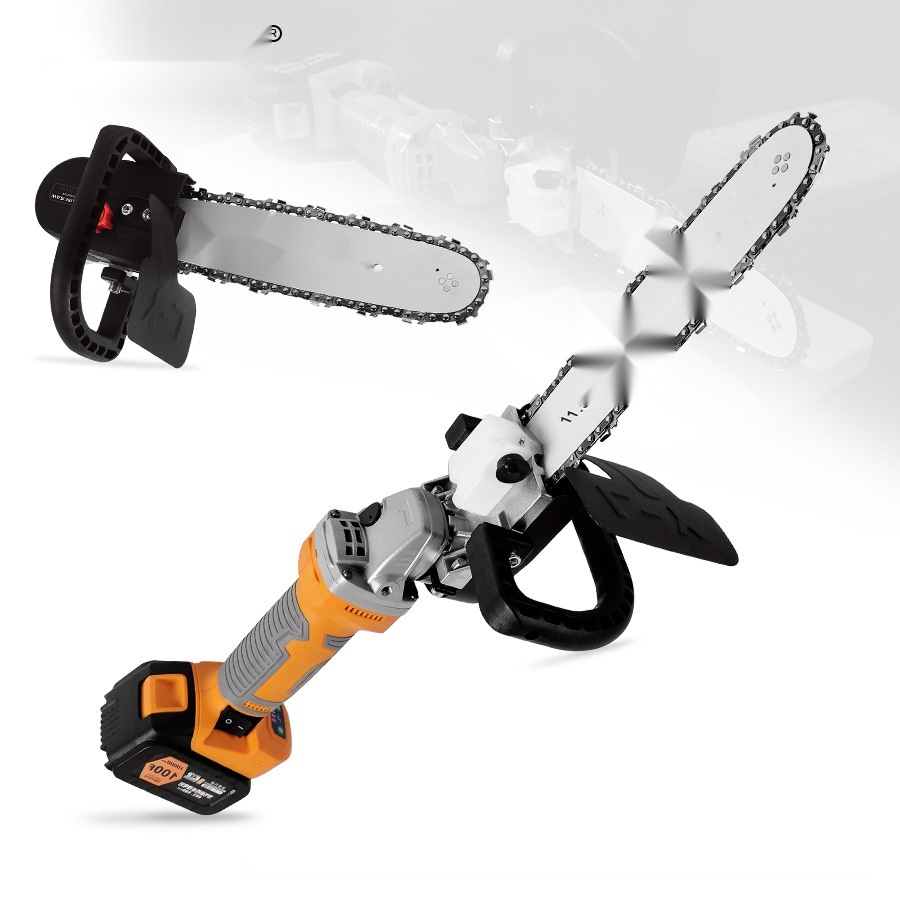 Hilda angle grinder to electric chainsaw converter to Kerala