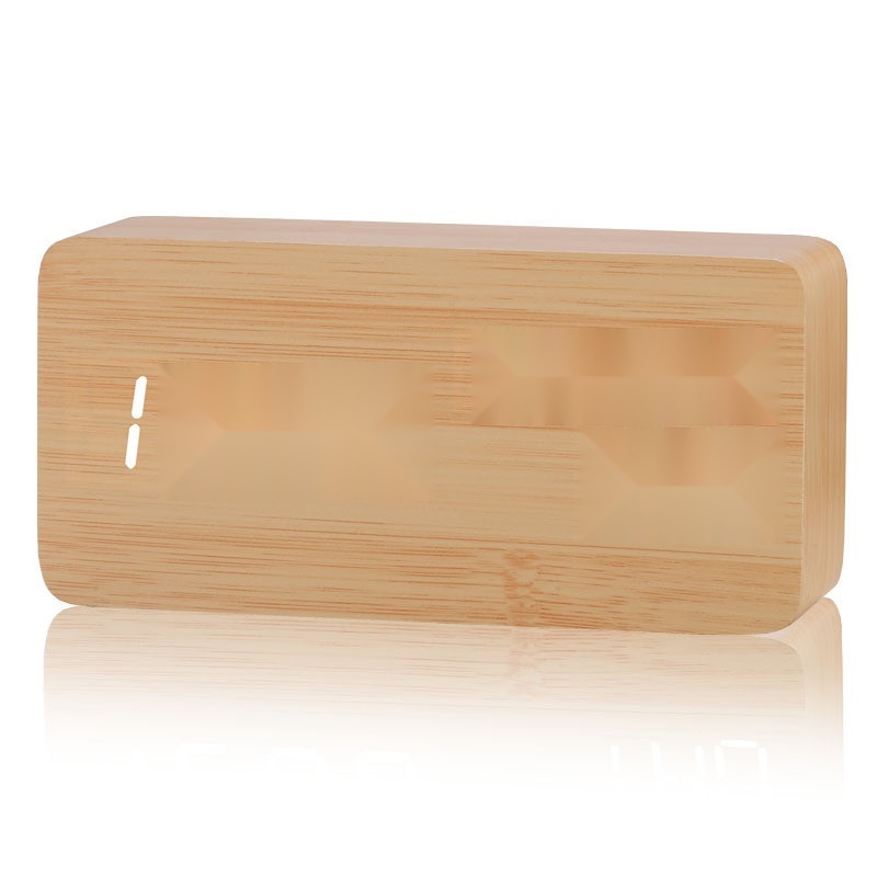 Rectangular perpetual calendar wooden clock to Chhattisgarh