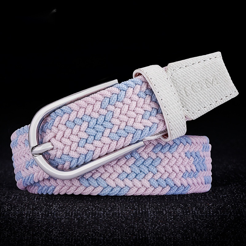 Genuine Leather Canvas Woven Belt to Gujarat
